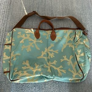 AU raincoat cotton weekender travel bag